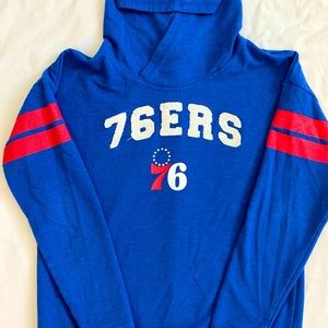 Girls 76ers sweatshirt/hoodie